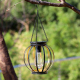 Lanternes Solaires Suspendues Extérieures En Métal Ajouré LED Blanc Chaud Allumage Automatique Autonomie 6 À 8 Heures - www.y...