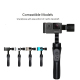Stabilisateur Smartphone Trois Axes Pour Vidéos Stables Avec Suivi Visage et Zoom Glissant - www.yonis-shop.com