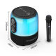 Enceinte Bluetooth Étanche LED 55W Puissance Sonore Haute Fidélité Autonomie 7H Karaoke TWS - www.yonis-shop.com