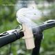 Ventilateur Portable Rechargeable Silencieux À Main 3 Vitesses Batterie 1200 mAh Autonomie 4 h Avec Dragonne Silicone - www.y...