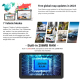 Autoradio GPS 9 Pouces Écran Tactile Capacitif Bluetooth Cartes Royaume-Uni - www.yonis-shop.com