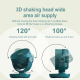 Ventilateur De Bureau Rechargeable Avec Affichage LED Autonomie 14H Commande Tactile Oscillation 120° Et 3 Vitesses - www.yon...