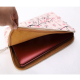 Sacoche Ordinateur Portable 11.6 Pouces Rose Imitation Cuir Résistante et Étanche - www.yonis-shop.com