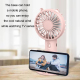 Mini Ventilateur Portable Rechargeable À Main Et De Bureau Avec Support Smartphone 3 Vitesses 7 Pales Silencieux - www.yonis-...