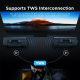 Enceinte Bluetooth Party Double Micro Avec Basses Puissantes Bluetooth 5.3 et Lumière RGB - www.yonis-shop.com
