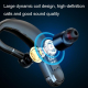 Ecouteurs Bluetooth Sport Étanches Réduction De Bruit Avec Affichage LED Batterie Noir - www.yonis-shop.com