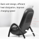 Chargeur Sans Fil Avec Amplificateur Intégré Et Support En ABS Noir Haute Efficacité - www.yonis-shop.com