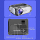 Videoprojecteur LED Portable Full HD 1920x1080 Avec WIFI Intégré Home Cinéma Silencieux 200 ANSI Lumens Taille Image Jusqu'à ...