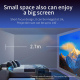 Videoprojecteur LED HD 720P 200 ANSI Lumineux Home Cinema Connexion Sans Fil HDMI VGA USB - www.yonis-shop.com