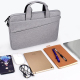 Sacoche Ordinateur Portable 13.3 Pouces Bleu Marine avec Poignées Confortables et Poches Latérales Doubles - www.yonis-shop.com