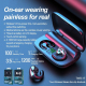 Écouteurs Bluetooth Sans Fil Avec Clip D'Oreille Et Écran Numérique Pour Une Expérience Sonore Inégalée - www.yonis-shop.com