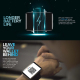 Bracelet Connecté Sport IPS 2.86 Pouces Tactile Carte SIM 4G Autonomie Élevée Capteur Cardiaque Modes Sportifs GPS RAM 1GB RO...
