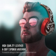 Casque Audio Sans Fil Bluetooth V5.0 Design Graffiti Noir Blanc Son Stéréo Haute Qualité Longue Autonomie Compatible Android ...