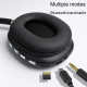 Casque Audio Bluetooth Sans Fil Réduction De Bruit Stéréo Pour Gaming - www.yonis-shop.com