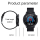 Montre Connectée 1.3 Pouces Étanche IP68 Avec Suivi De Santé Et Bracelet Métal Noir - www.yonis-shop.com
