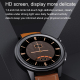 Montre Connectée 1.3 Pouces Étanche IP68 Avec Suivi De Santé Et Bracelet Métal Noir - www.yonis-shop.com
