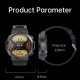 Montre Connectée Surveillance Santé Appel Smart Écran 1.39 Pouces Tactile IPS Multisport Autonomie 30 Jours Compatible Androi...