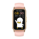 Montre Connectée Étanche IP67 Avec Écran 1.47 Pouces Et Bracelet Silicone Rose Pour Suivi Cardiaque Et Pression Artérielle - ...