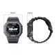 Montre Connectée Étanche IP68 Écran Tactile TFT 1.14 Pouces Support Notifications et Moniteur de Sommeil Fonctions Sport Enre...