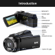 Caméscope Numérique 5K 30FPS Avec Zoom Optique 3X Écran HD 3 Pouces Pour Sports Extérieurs Noir - www.yonis-shop.com