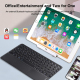 Clavier Pour Tablette Sans Fil Avec Pavé Tactile Vert Compatible IOS Et Android Autonomie Longue Durée - www.yonis-shop.com