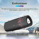 Enceinte Bluetooth Sans Fil Puissante Avec Subwoofer Portable Et Micro Intégré - www.yonis-shop.com