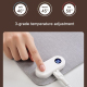 Tapis De Souris Chauffant 150W Affichage Digital Réglable 3 Vitesses Imperméable Et Antidérapant 80x33cm - www.yonis-shop.com