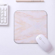 Tapis De Souris Marbré En Cuir PU Antidérapant Pour Bureau Et École Design Élégant 20x20cm - www.yonis-shop.com
