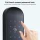 Serrure Connectée Multifonctionnelle Empreinte Digitale Pour Hôtel Appartement Sécurité Intelligente Avec Navigation Bluetoot...