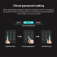 Serrure Connectée Multifonctionnelle Empreinte Digitale Pour Hôtel Appartement Sécurité Intelligente Avec Navigation Bluetoot...
