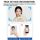 Serrure Connectée Avec Reconnaissance Faciale 3D Et Déverrouillage Par Empreinte Digitale Sécurisée - www.yonis-shop.com