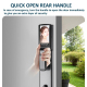 Serrure Connectée Avec Reconnaissance Faciale 3D Et Déverrouillage Par Empreinte Digitale Sécurisée - www.yonis-shop.com