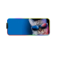 Tapis De Souris RGB Lumineux 350x600x3mm Anti-Dérapant En Caoutchouc Avec Câble USB 2m - www.yonis-shop.com