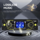 Autoradio Simple Din Écran Tactile Lecteur MP5 FM AM RDS 4 x 25 W USB 64 Go Éclairage 7 Couleurs - www.yonis-shop.com
