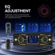 Autoradio Simple Din Écran Tactile Lecteur MP5 FM AM RDS 4 x 25 W USB 64 Go Éclairage 7 Couleurs - www.yonis-shop.com