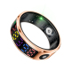 Bague Connectée Or Taille 11 Suivi Cardiaque Oxygène Sommeil Modes Sportifs Étanche Bluetooth 5.1 Compatible Android iOS - ww...