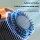 Ventilateur Portable Rechargeable À Pince Pour Travail Extérieur 5 Vitesses Lampe Torche Autonomie 3 À 5 Heures - www.yonis-s...