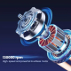 Souffleur Aspirateur Sans Fil Pour Dépoussiérage Moteur Brushless 130000 Tr/Min 23 M/S 3 Vitesses - www.yonis-shop.com