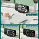 Horloge LED Multifonction Avec Affichage HD Et Alarme Double Usage - www.yonis-shop.com