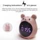 Réveil Enfant Intelligent Avec Fonction Compte À Rebours Et Affichage Ajustable - www.yonis-shop.com