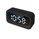 Réveil Bluetooth Avec Haut-Parleur Affichage LED Et Miroir Design Moderne - www.yonis-shop.com