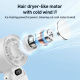 Ventilateur Portable À Main Pliable À 135 Degrés Refroidissement Rapide Flux D’Air Multiangle Batterie 3600 mAh - www.yonis-s...