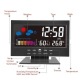Réveil Intelligent à Écran LED Couleur Avec Prévisions Météo et Contrôle Vocal - www.yonis-shop.com