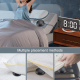 Réveil Multifonctionnel LED Miroir Avec Affichage Haute Définition et Vibration USB Pour Chambre et Bureau - www.yonis-shop.com