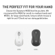 Souris Bluetooth Sans Fil Double Mode Silencieuse Rose Autonomie Longue Portée Design Compact Confortable Scrolling Précis Po...