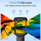 Microscope Numérique Portatif Écran IPS 2.8 Pouces Avec Zoom 4X Et Lumières LED Pour Photographie Macro - www.yonis-shop.com