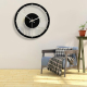 Horloge Murale Silencieuse En Bois Et Acrylique Design Élégant Pour Toutes Les Pièces - www.yonis-shop.com