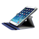 Housse universelle bleue pour tablette 7 pouces positionnée en support incliné avec élastiques de maintien - Yonis Y-heu58