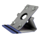 Housse universelle pour tablette avec intérieur gris et support rotatif inclinable en position chevalet - Yonis Y-heu58