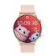 Montre Connectée Écran AMOLED 1.32 Pouces Étanche IP67 Bracelet Silicone Rose Fréquence Cardiaque et Oxygène Bluetooth 5.0 - ...